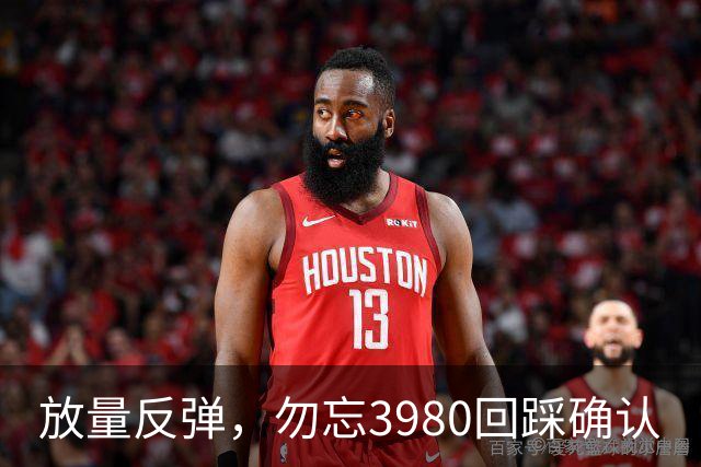放量反弹，勿忘3980回踩确认